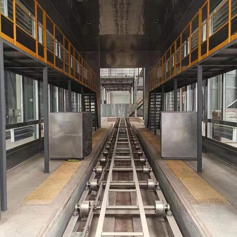 Automatická robotická striekacia kabína
